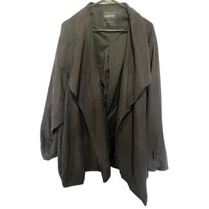 NWT Bloomchic Black Lightweight Open Long Sleeve Professional Blazer